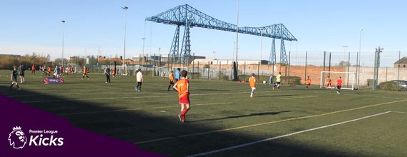 Photo of our Premier League Kicks October tournament