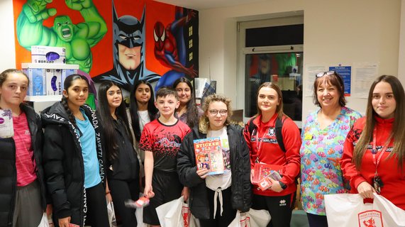 MFC Foundation participants spread joy at James Cook Hospital