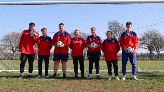 Participants on the USW course