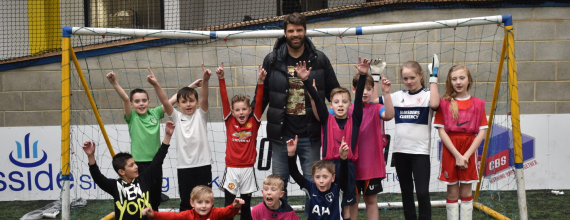 Boro Shot Stopper Dimi Visits Keepers And Strikers Holiday Course