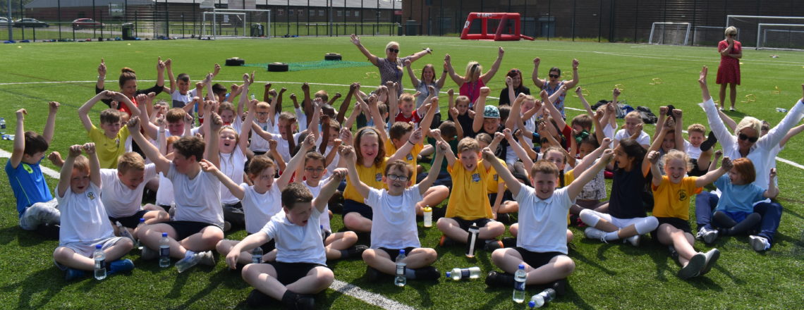 Primary School Pupils Have Fun In The Sun At Roary’s Sports Day