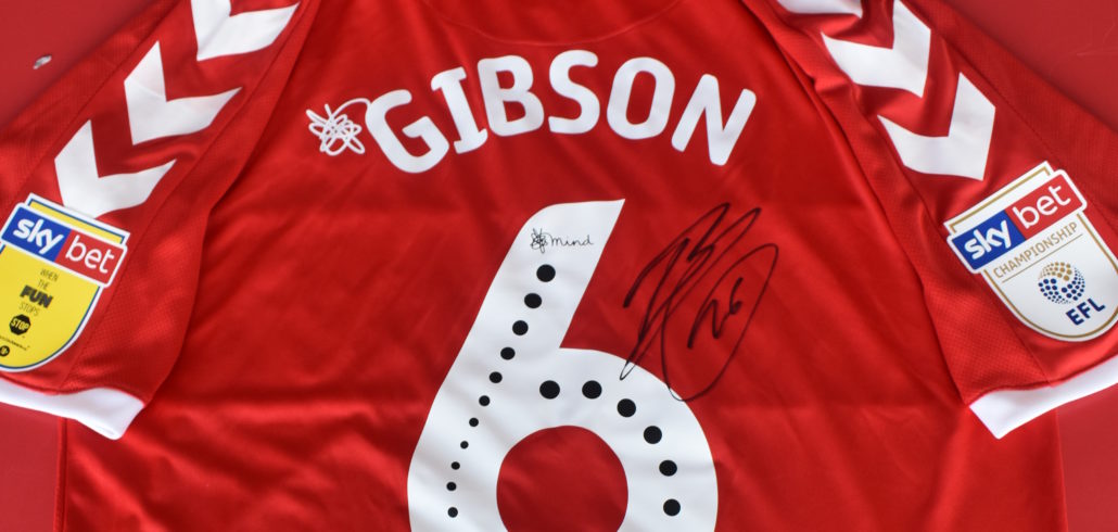 Ben Gibson’s Final Official Signed Home Shirt