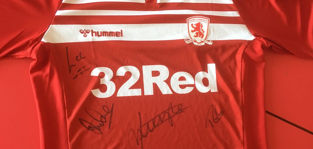 MFC 2019/20 Home Shirt Signed by the All New Coaching Team