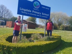 Super Heroes and MFC Foundation pay a visit to Lingdale