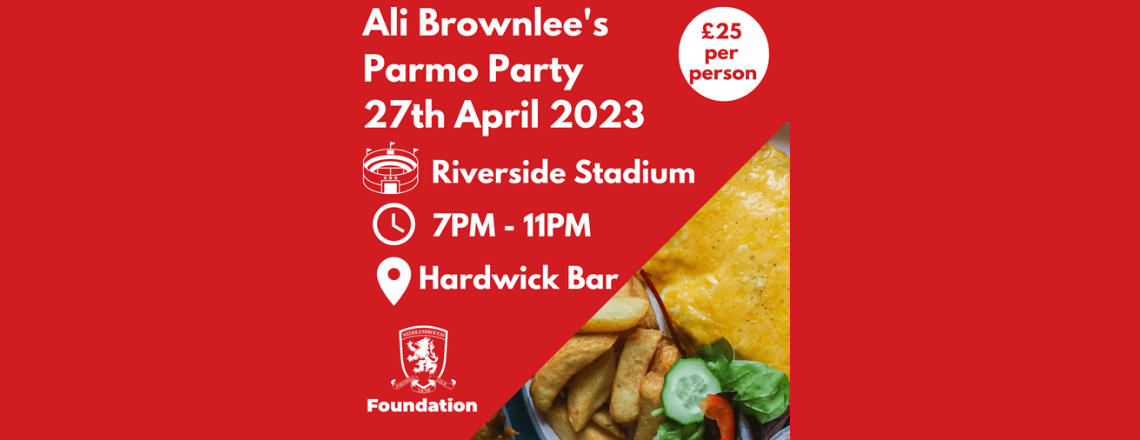 The Ali Brownlee Parmo Party