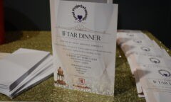 Programme of events for the first ever Iftar Dinner at the Riverside on March 26 2024