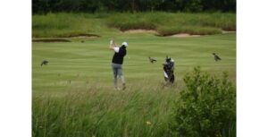 Course action from Middlesbrough Fc Foundation's Annual Golf Day 2024 held at Rockliffe