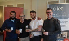 Wooden Spoon 'winners' of the 2024 Middlesbrough FC Foundation Annual Golf Day, Head Quarters