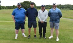 Team Simon Knox preparing to take part in Middlesbrough FC Foundation's Annual Golf Day held at Rockliffe on May 30th 2024