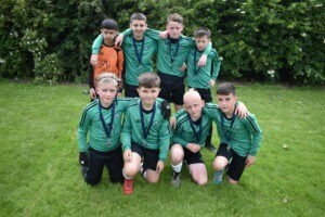 Boys runners-up in the 2024 Wilf Mannion Cup, Whinney Banks